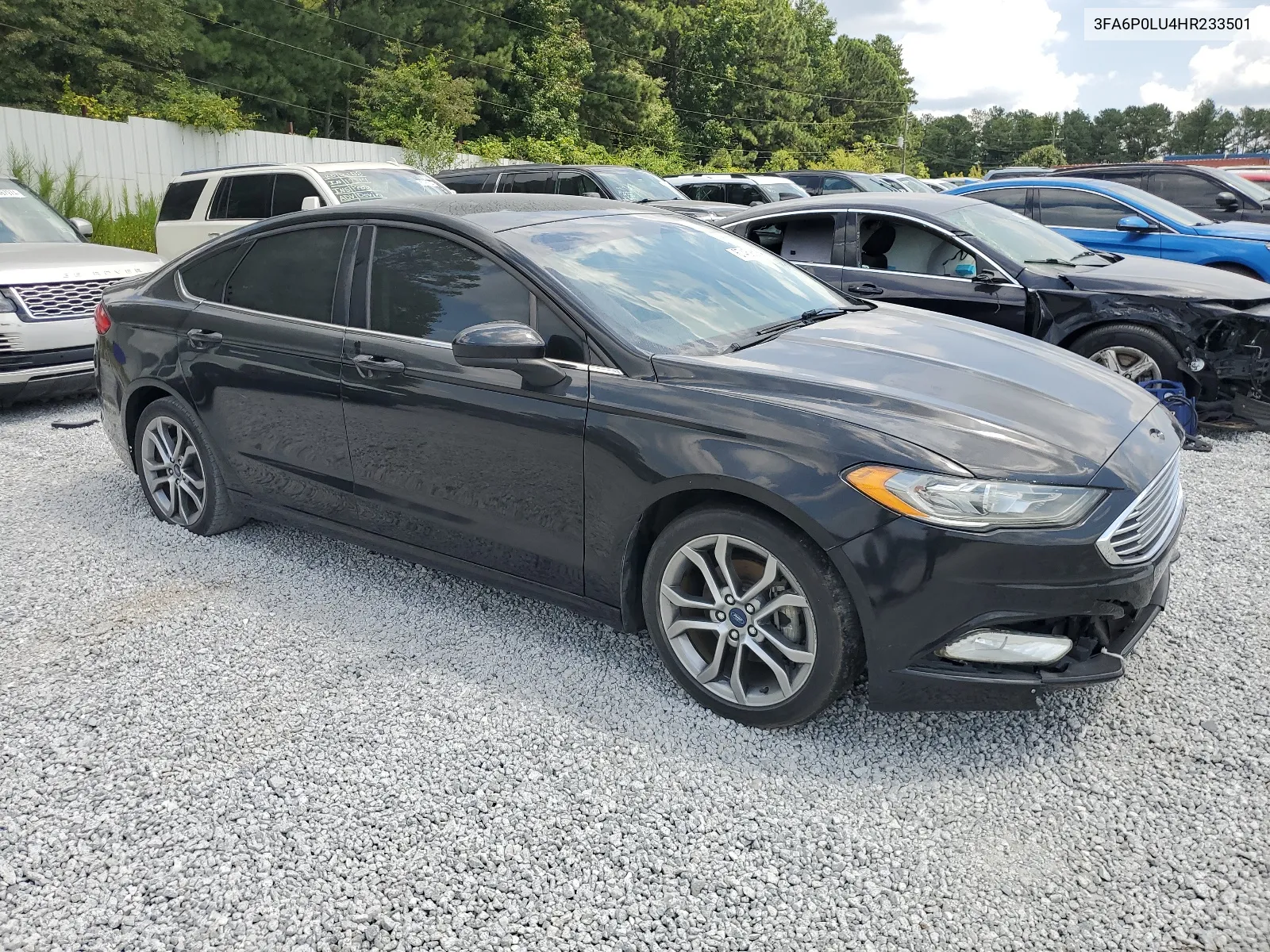 2017 Ford Fusion Se Hybrid VIN: 3FA6P0LU4HR233501 Lot: 67469594