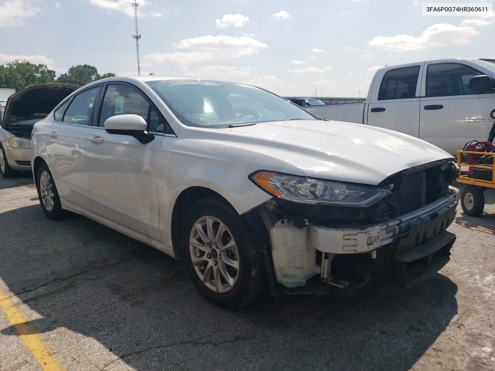 3FA6P0G74HR360611 2017 Ford Fusion S