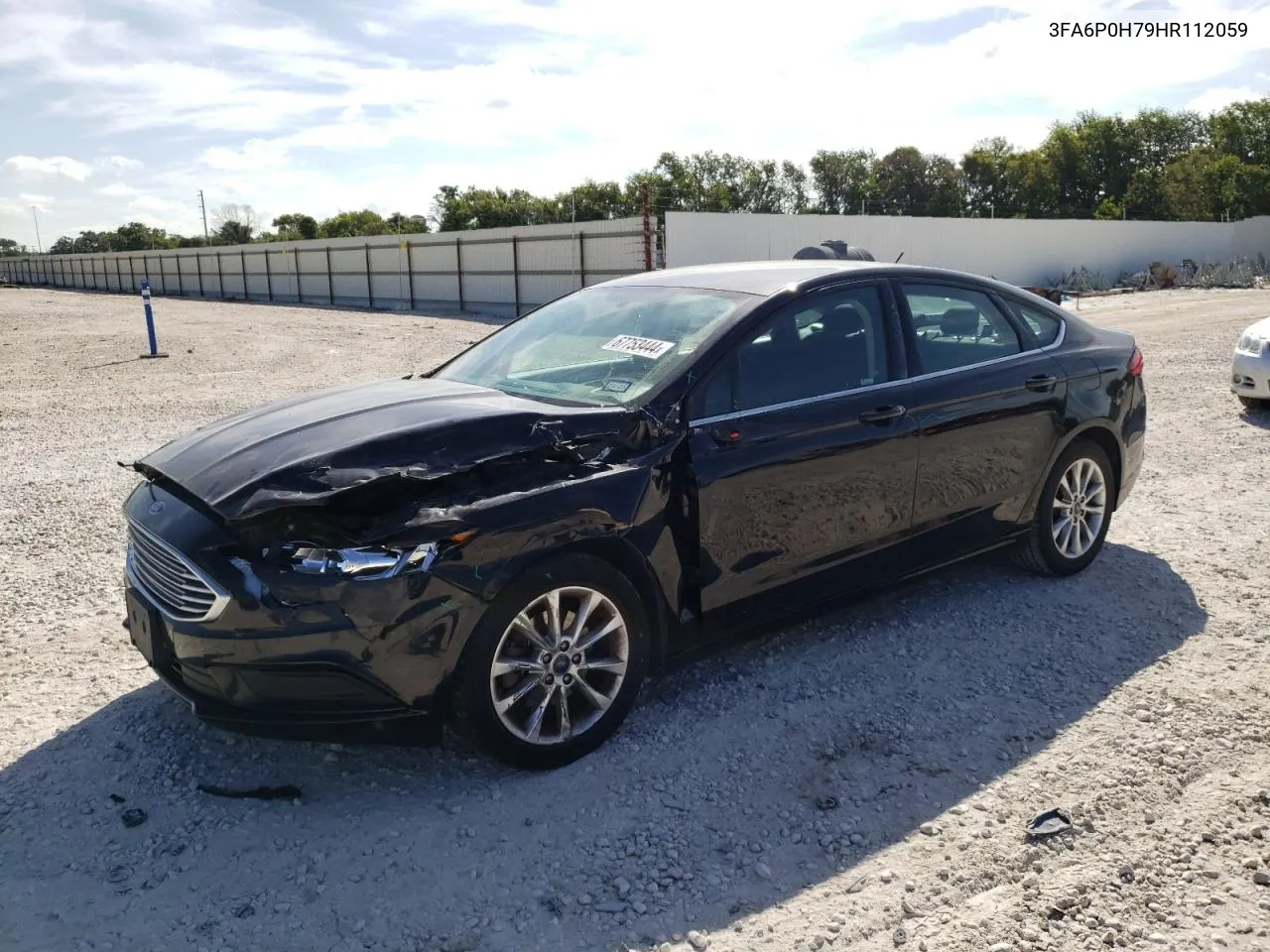 2017 Ford Fusion Se VIN: 3FA6P0H79HR112059 Lot: 67753444