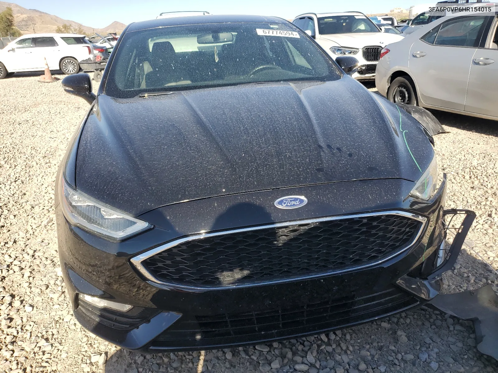 3FA6P0VP6HR154015 2017 Ford Fusion Sport