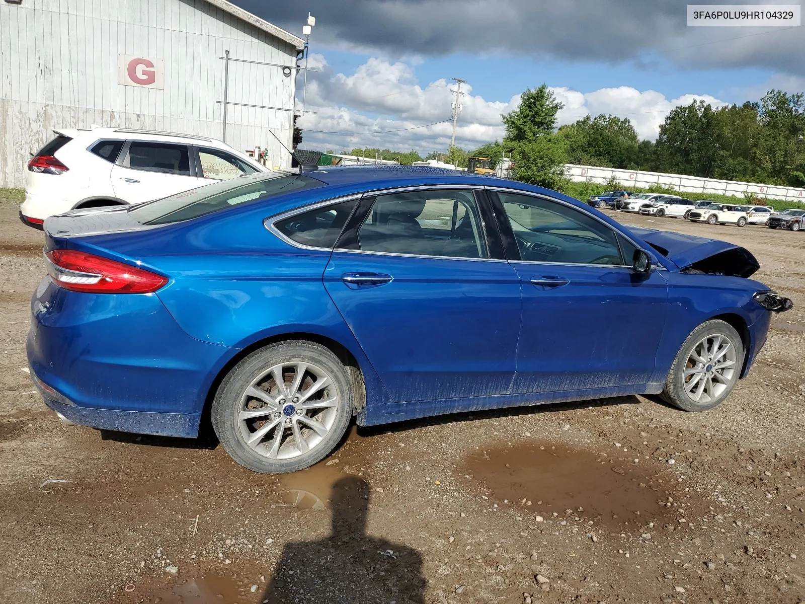 2017 Ford Fusion Se Hybrid VIN: 3FA6P0LU9HR104329 Lot: 67851324