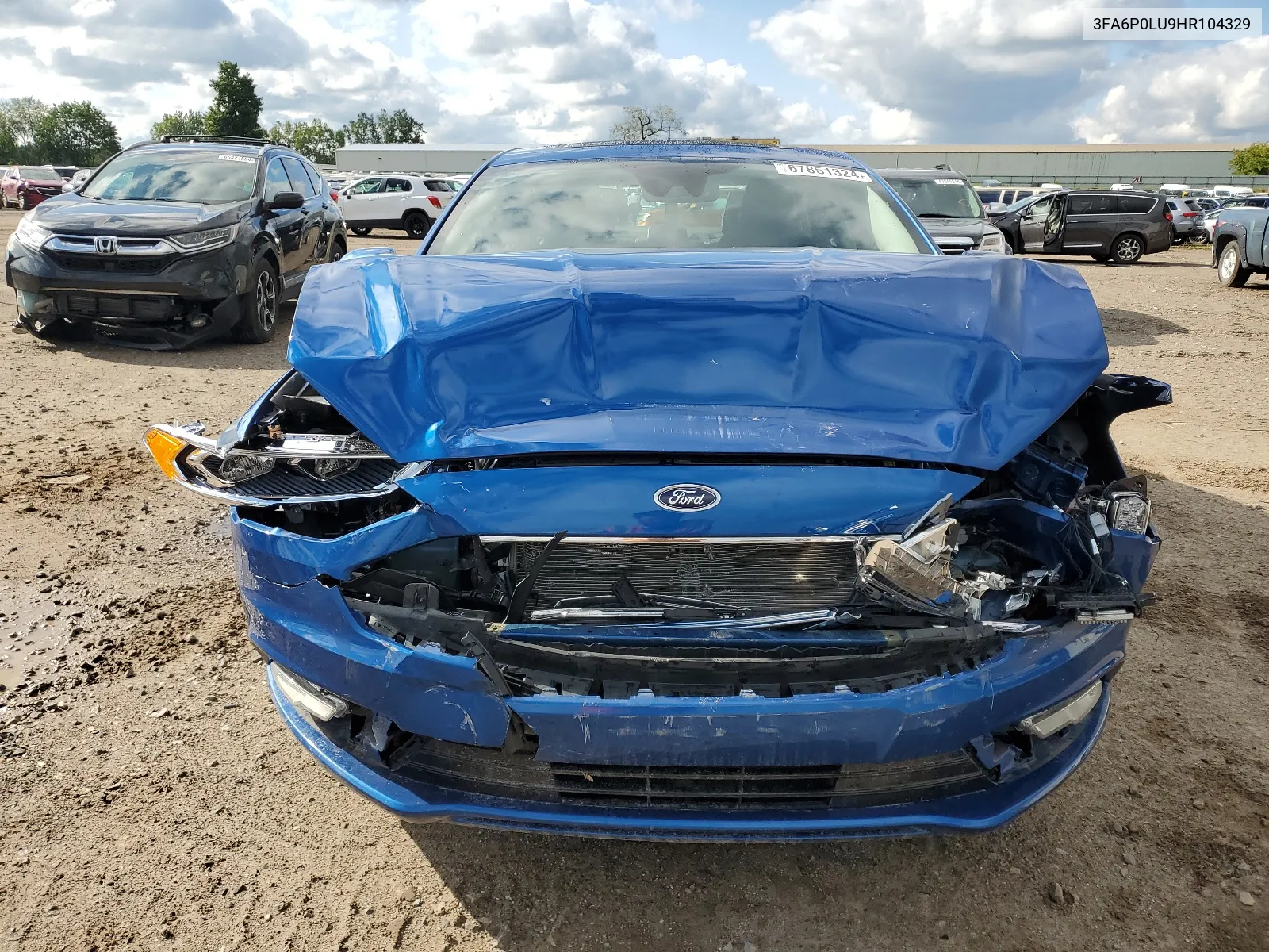 3FA6P0LU9HR104329 2017 Ford Fusion Se Hybrid