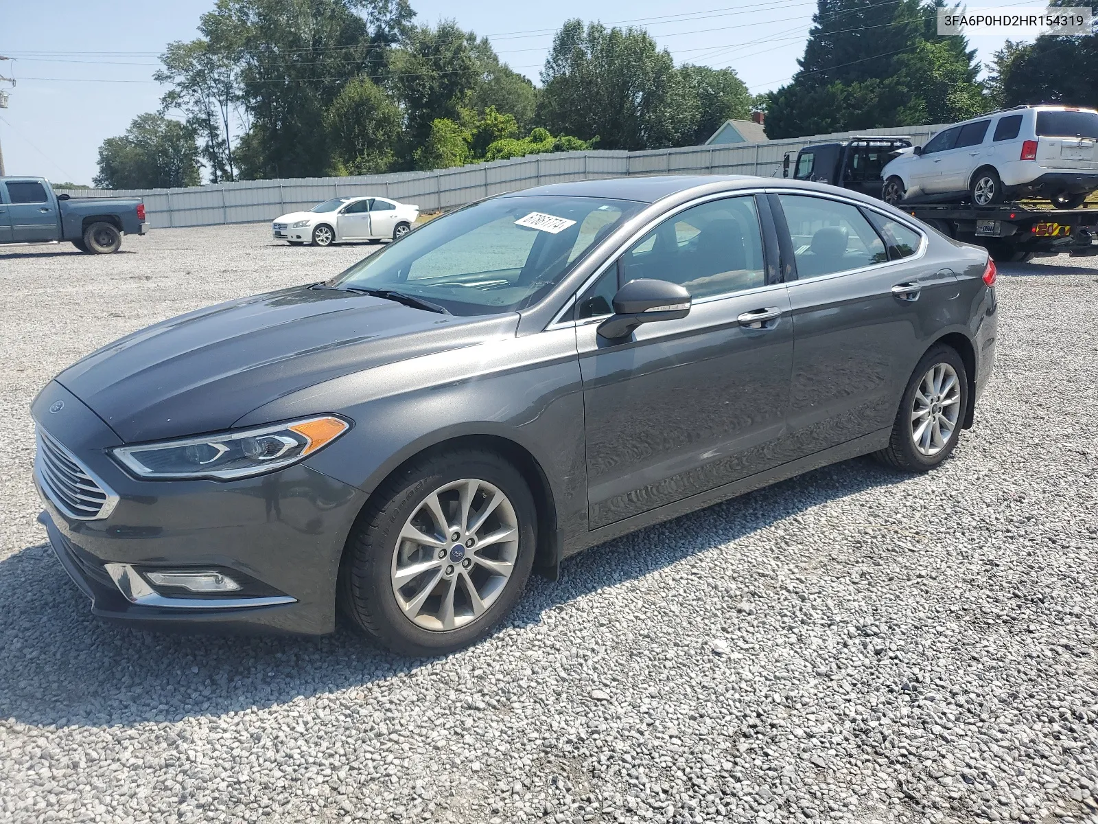 2017 Ford Fusion Se VIN: 3FA6P0HD2HR154319 Lot: 67861774