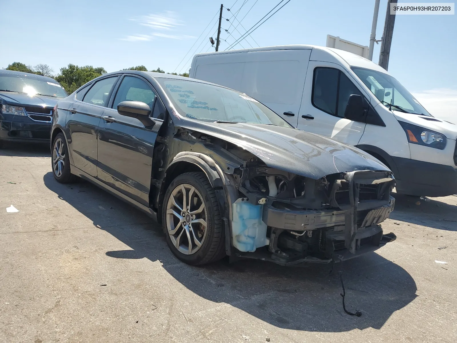 3FA6P0H93HR207203 2017 Ford Fusion Se