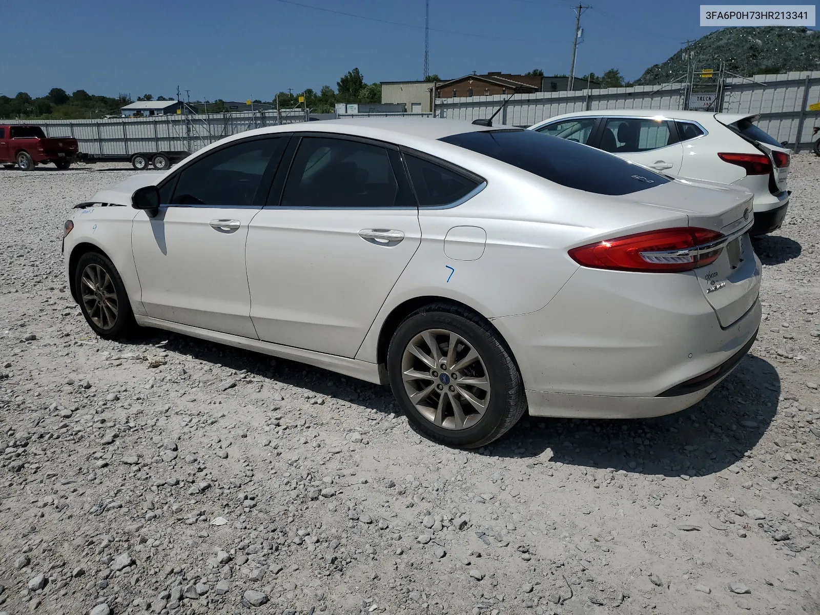 2017 Ford Fusion Se VIN: 3FA6P0H73HR213341 Lot: 67900994