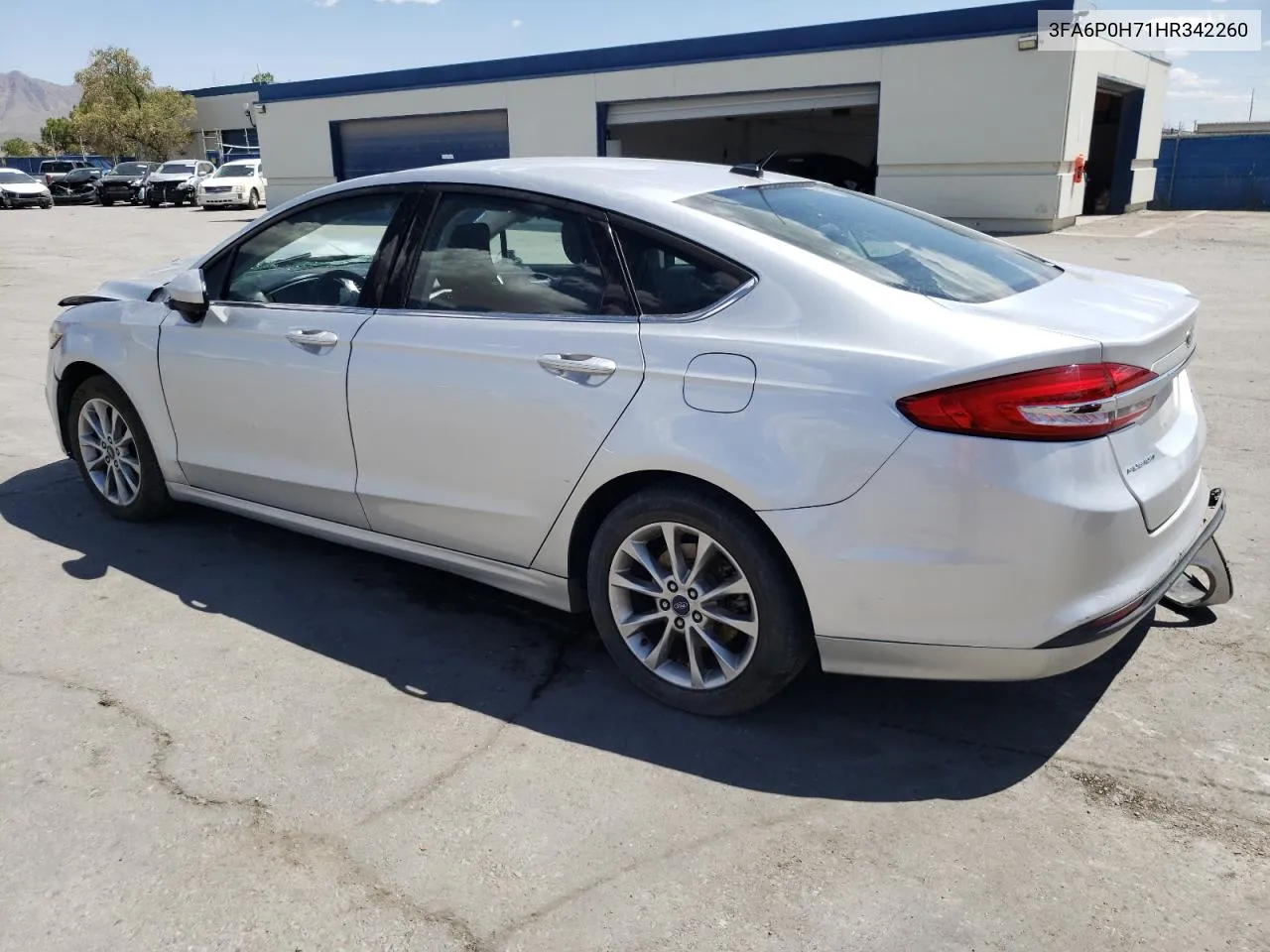 2017 Ford Fusion Se VIN: 3FA6P0H71HR342260 Lot: 67943104