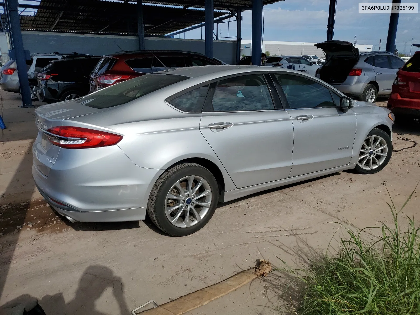 2017 Ford Fusion Se Hybrid VIN: 3FA6P0LU9HR325199 Lot: 67950354