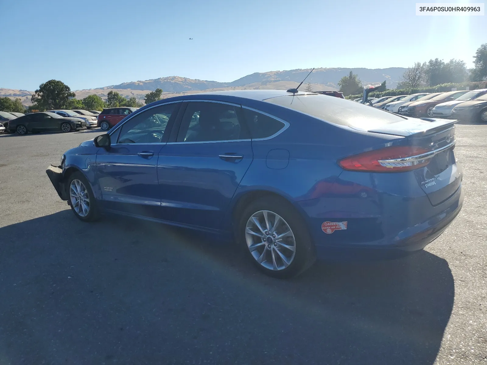 3FA6P0SU0HR409963 2017 Ford Fusion Titanium Phev