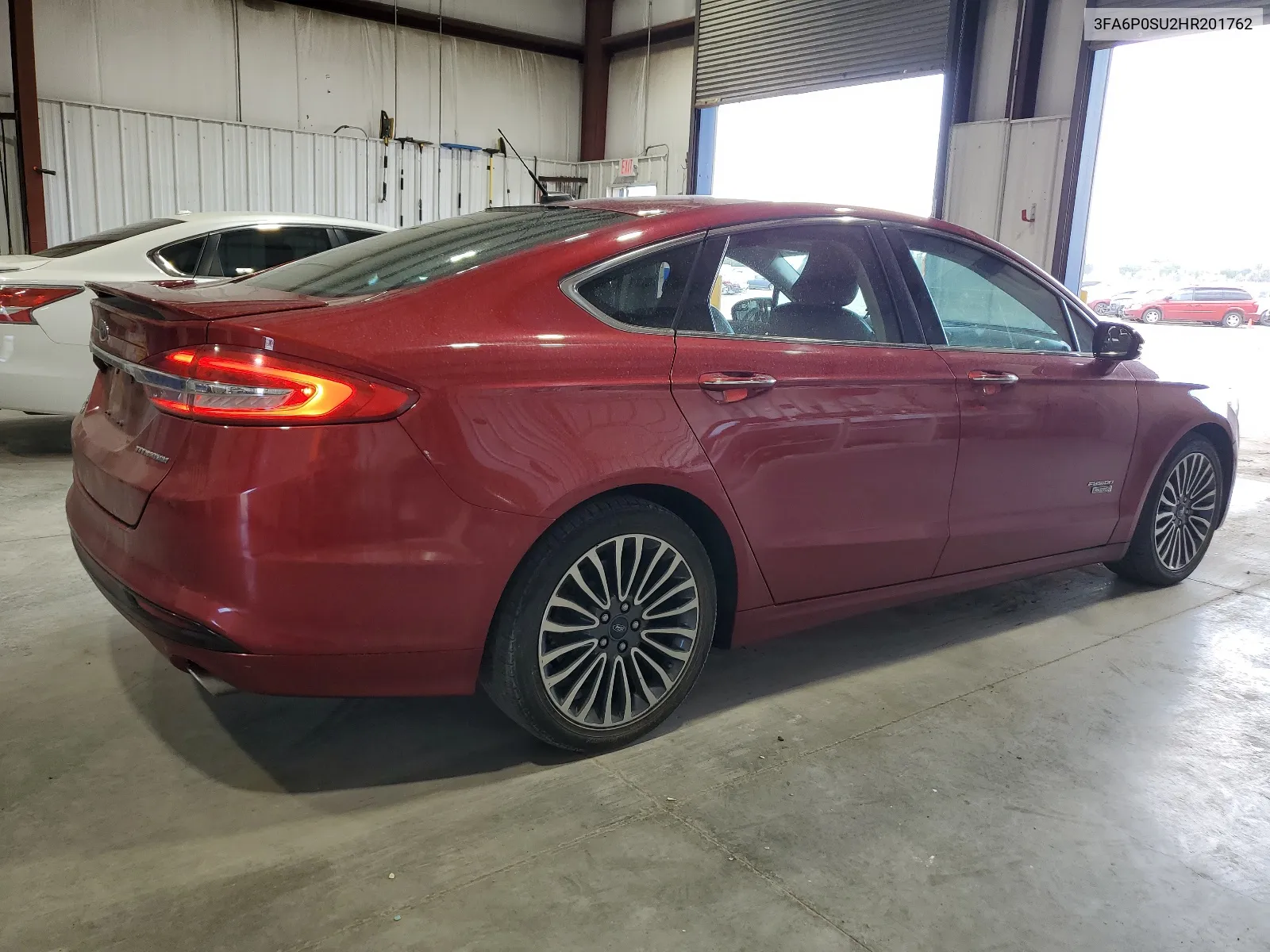 2017 Ford Fusion Titanium Phev VIN: 3FA6P0SU2HR201762 Lot: 68000354