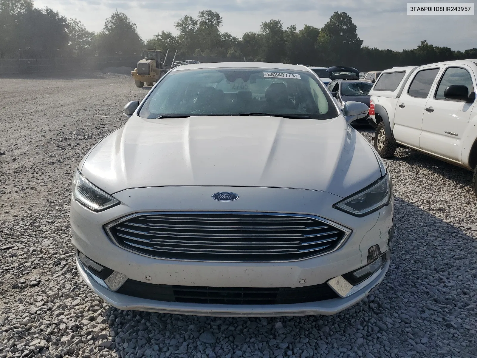 2017 Ford Fusion Se VIN: 3FA6P0HD8HR243957 Lot: 68348774