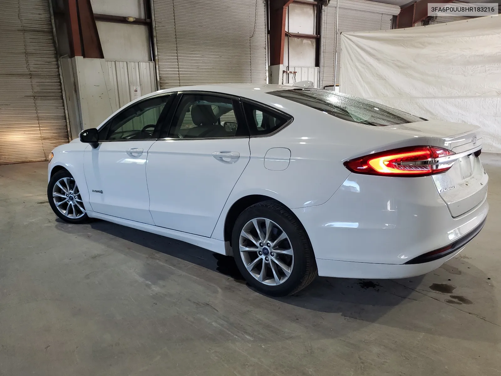 3FA6P0UU8HR183216 2017 Ford Fusion S Hybrid