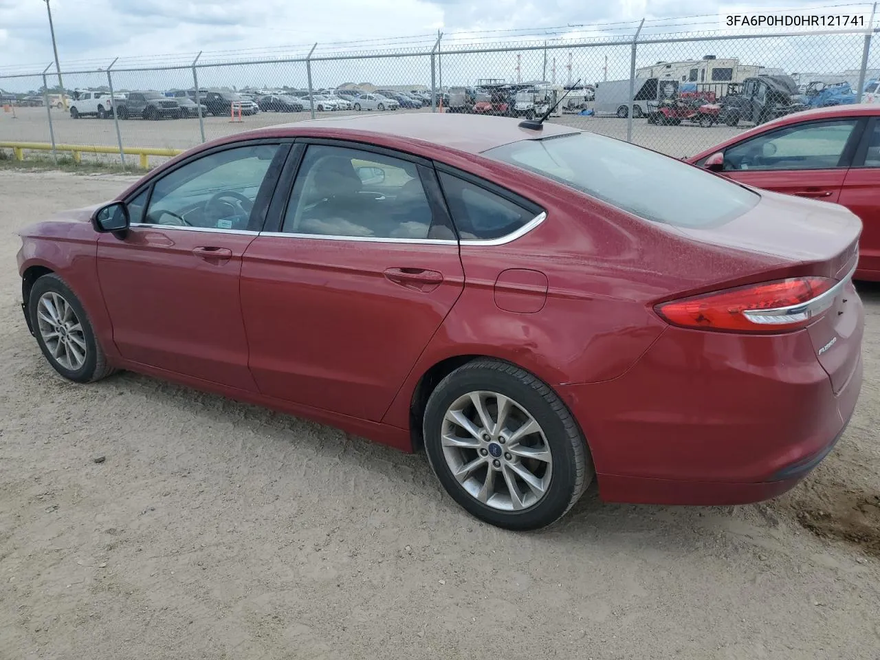 3FA6P0HD0HR121741 2017 Ford Fusion Se