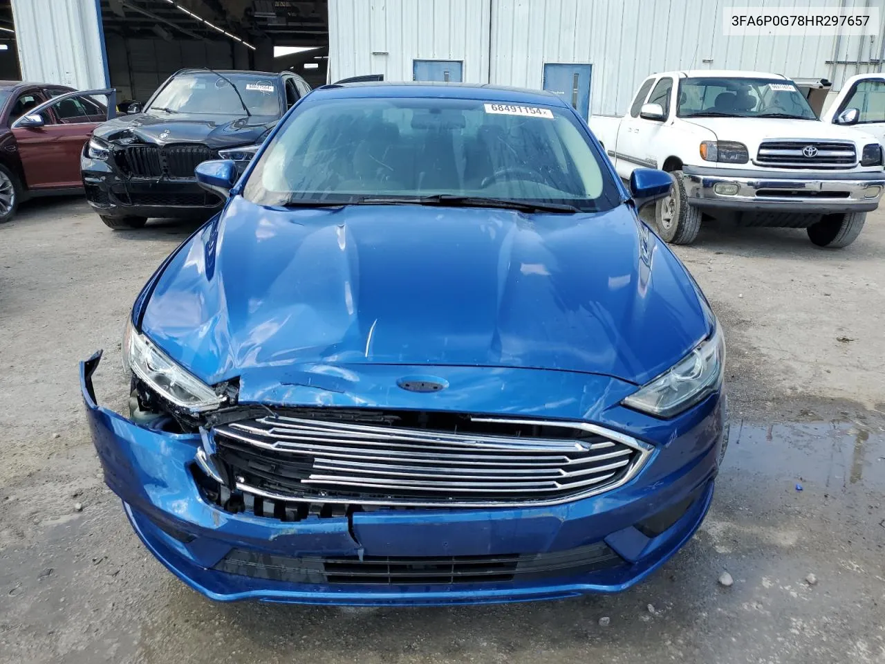 2017 Ford Fusion S VIN: 3FA6P0G78HR297657 Lot: 68491154