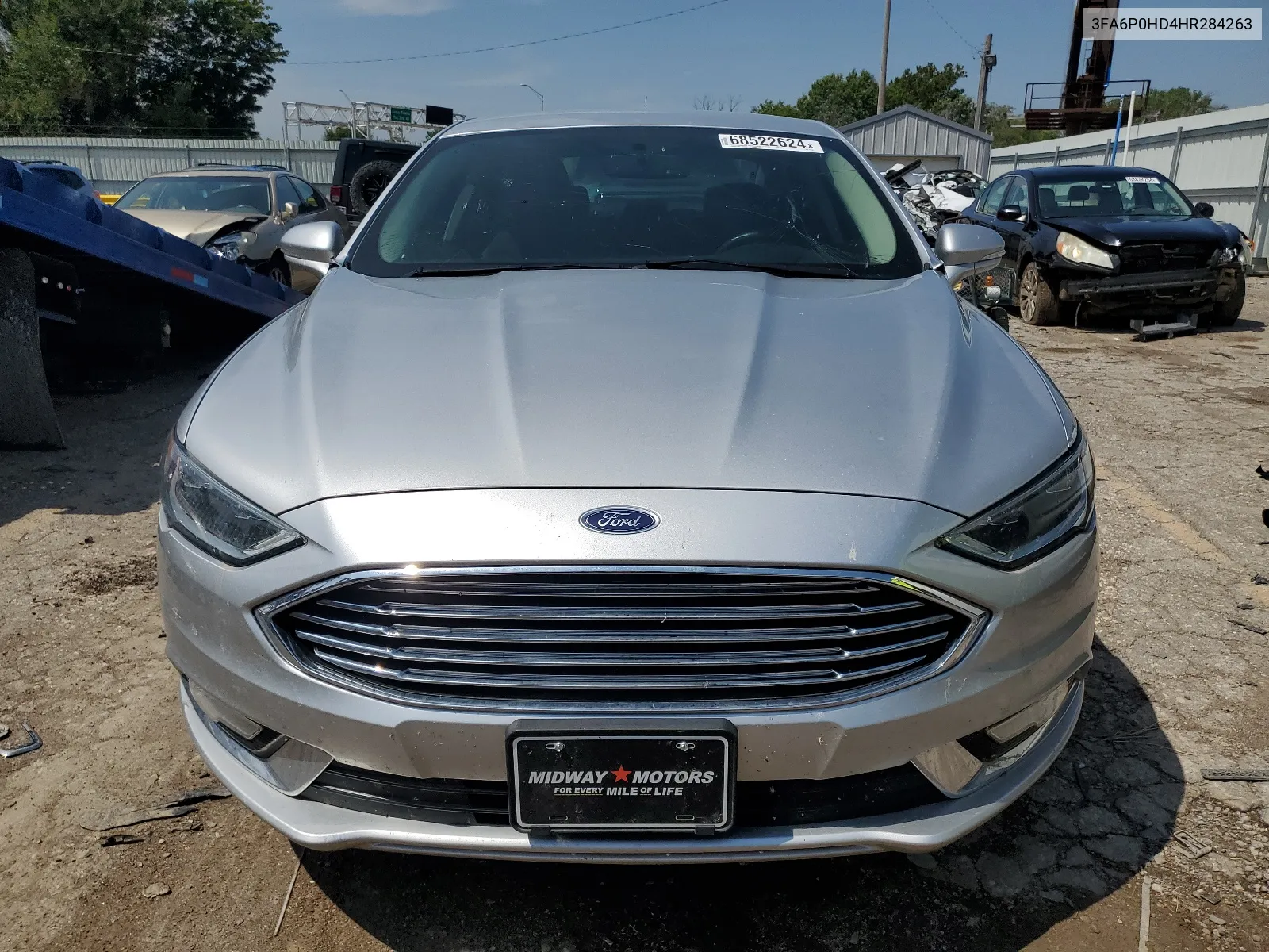 3FA6P0HD4HR284263 2017 Ford Fusion Se