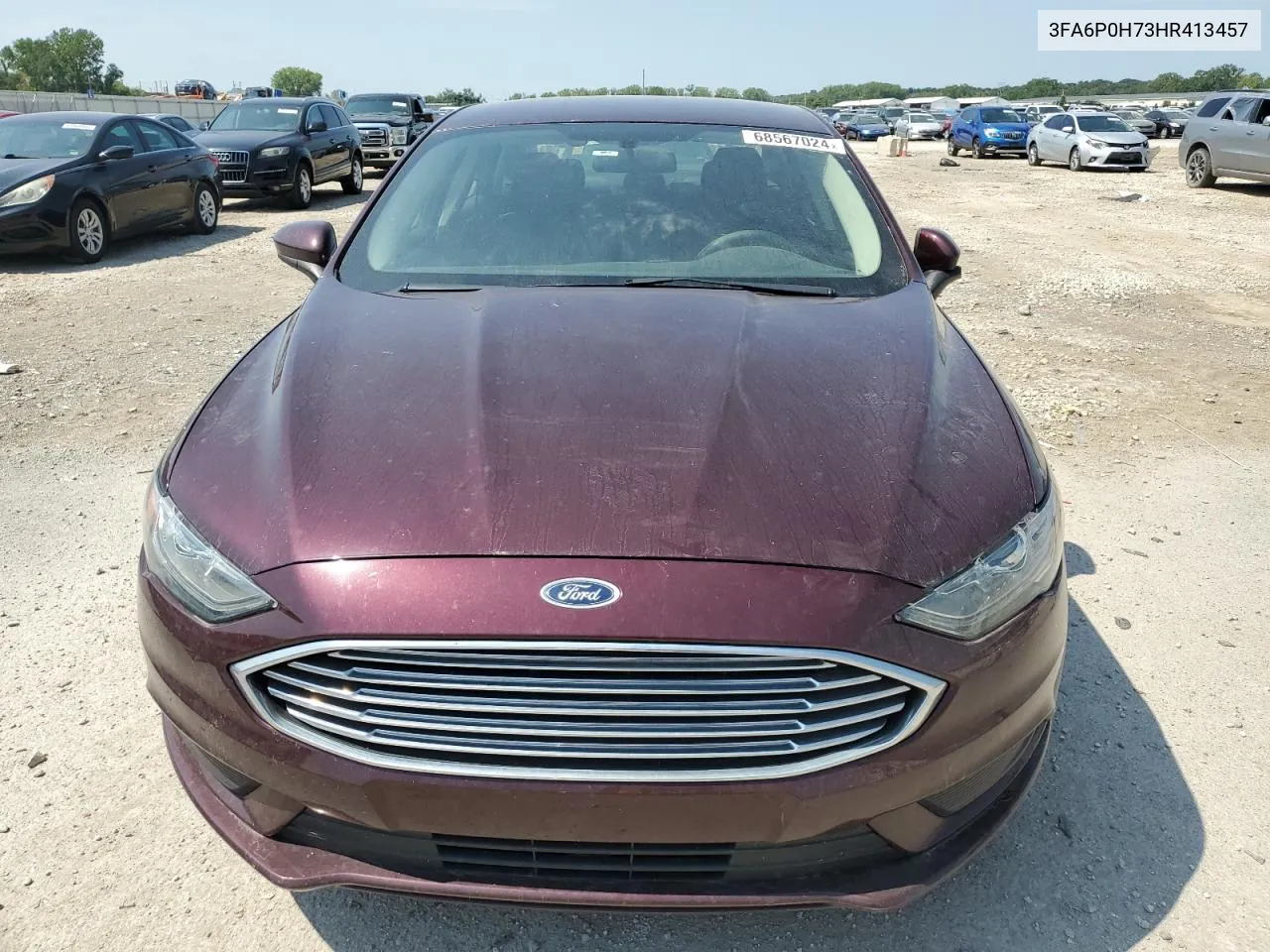 3FA6P0H73HR413457 2017 Ford Fusion Se