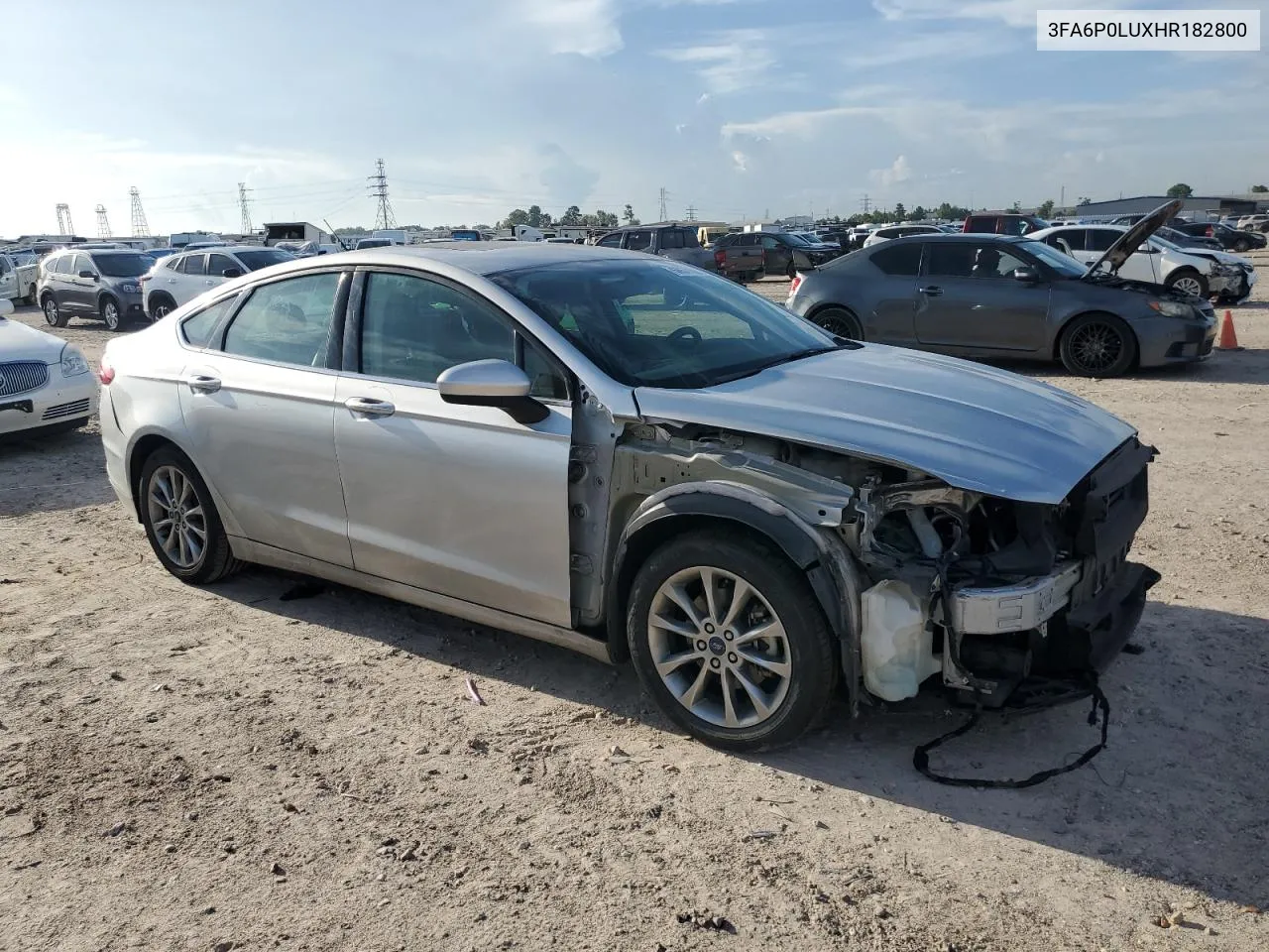 2017 Ford Fusion Se Hybrid VIN: 3FA6P0LUXHR182800 Lot: 68571224