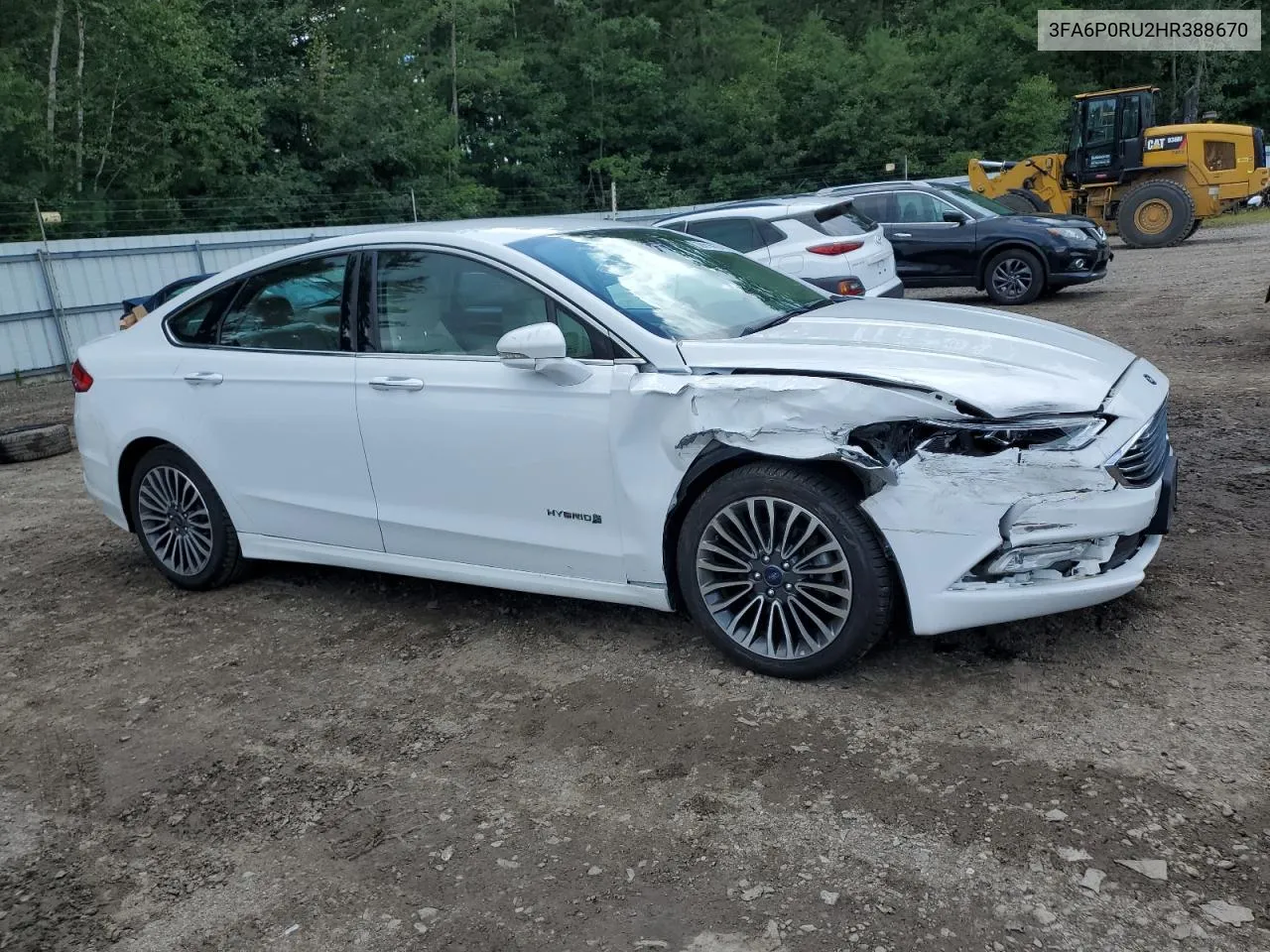 3FA6P0RU2HR388670 2017 Ford Fusion Titanium Hev