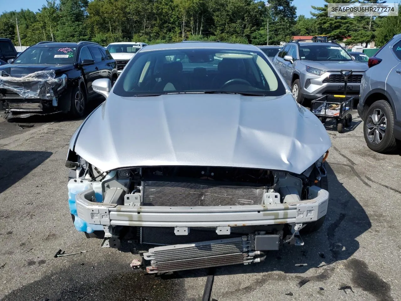 3FA6P0SU6HR277274 2017 Ford Fusion Titanium Phev