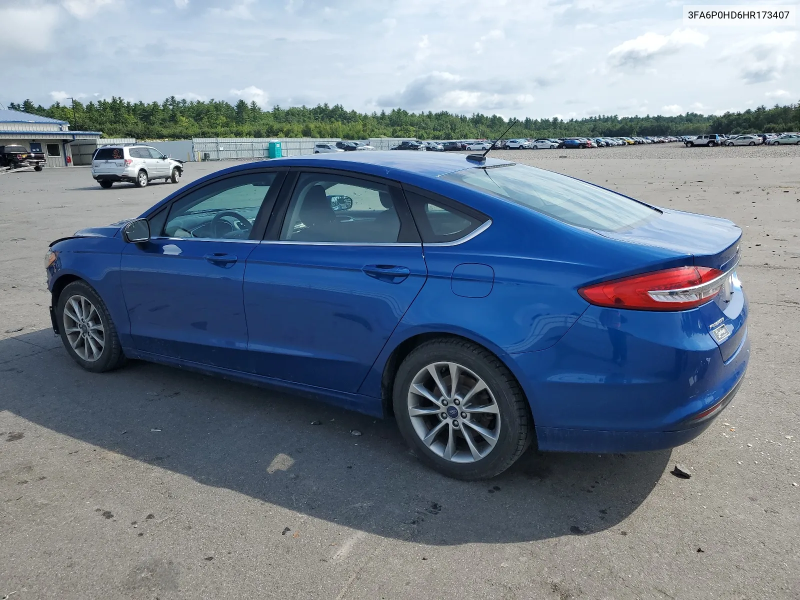 3FA6P0HD6HR173407 2017 Ford Fusion Se