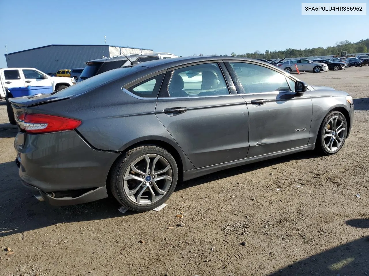 3FA6P0LU4HR386962 2017 Ford Fusion Se Hybrid