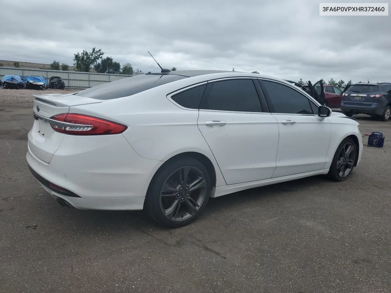 2017 Ford Fusion Sport VIN: 3FA6P0VPXHR372460 Lot: 69034554