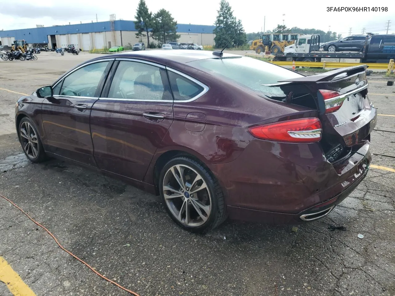 3FA6P0K96HR140198 2017 Ford Fusion Titanium