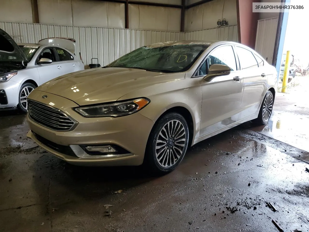 3FA6P0H94HR376386 2017 Ford Fusion Se