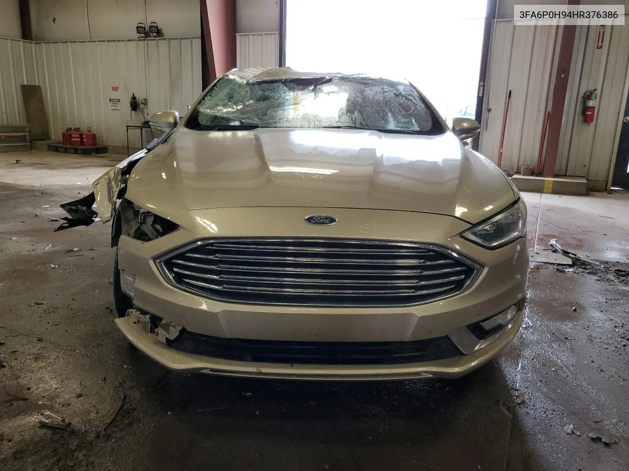 2017 Ford Fusion Se VIN: 3FA6P0H94HR376386 Lot: 69161824