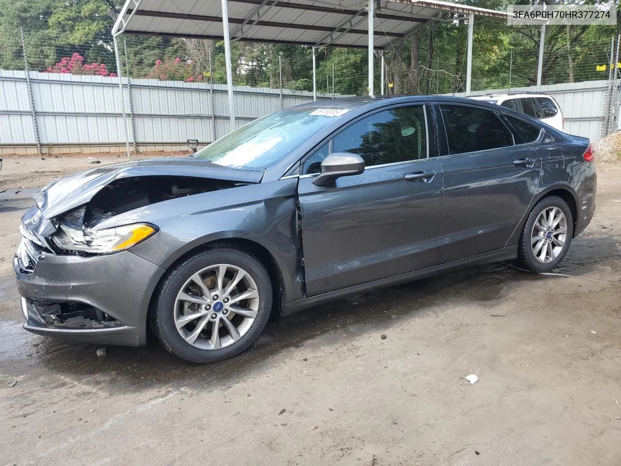 3FA6P0H70HR377274 2017 Ford Fusion Se