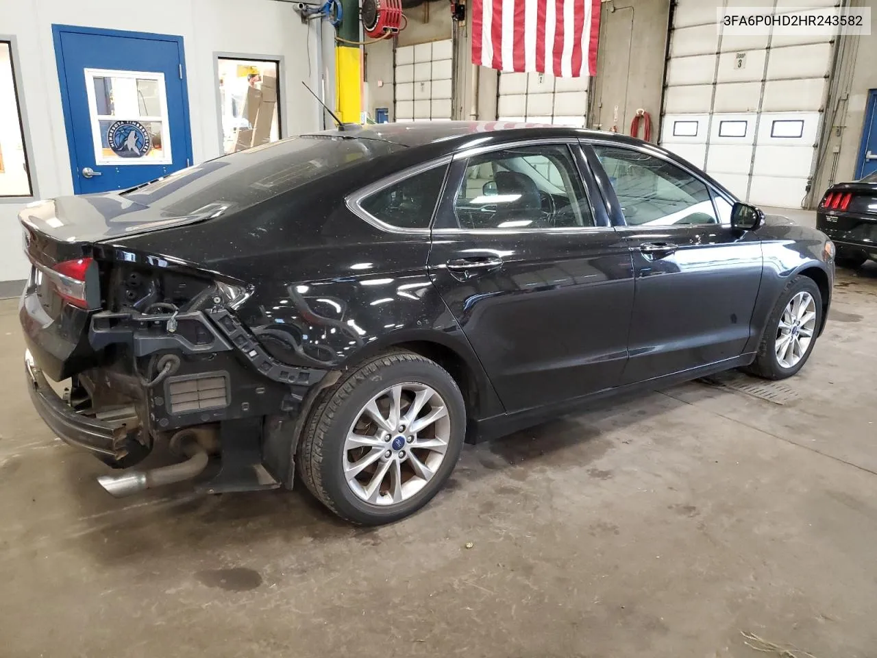 2017 Ford Fusion Se VIN: 3FA6P0HD2HR243582 Lot: 69270124