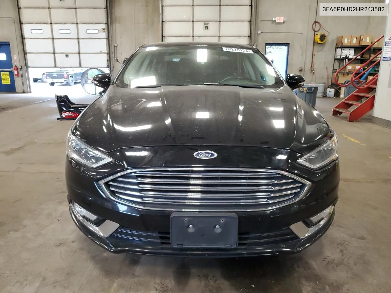 2017 Ford Fusion Se VIN: 3FA6P0HD2HR243582 Lot: 69270124