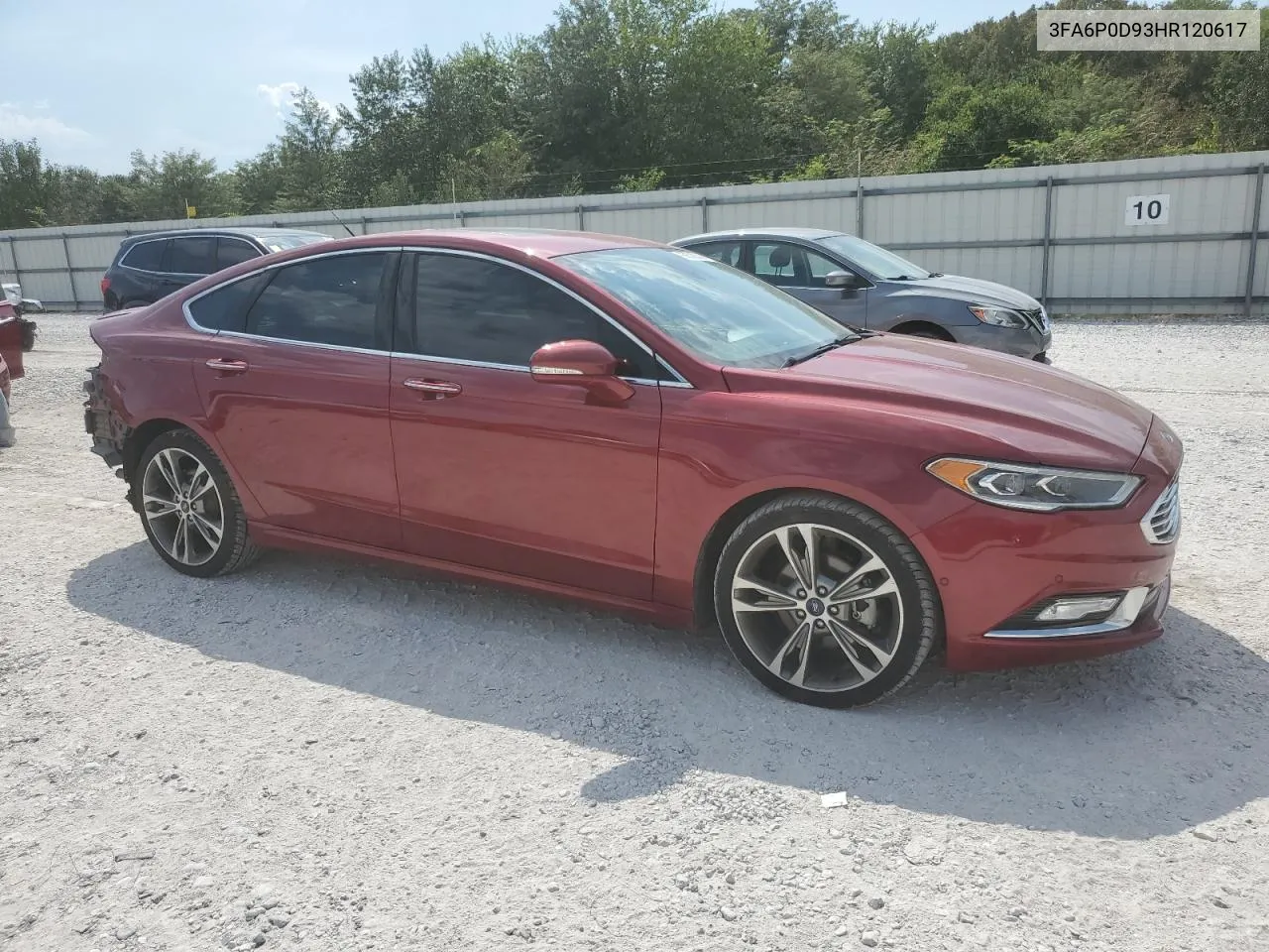 3FA6P0D93HR120617 2017 Ford Fusion Titanium