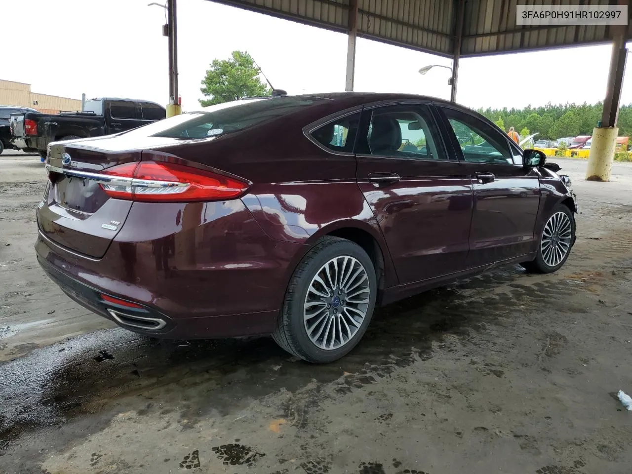 3FA6P0H91HR102997 2017 Ford Fusion Se