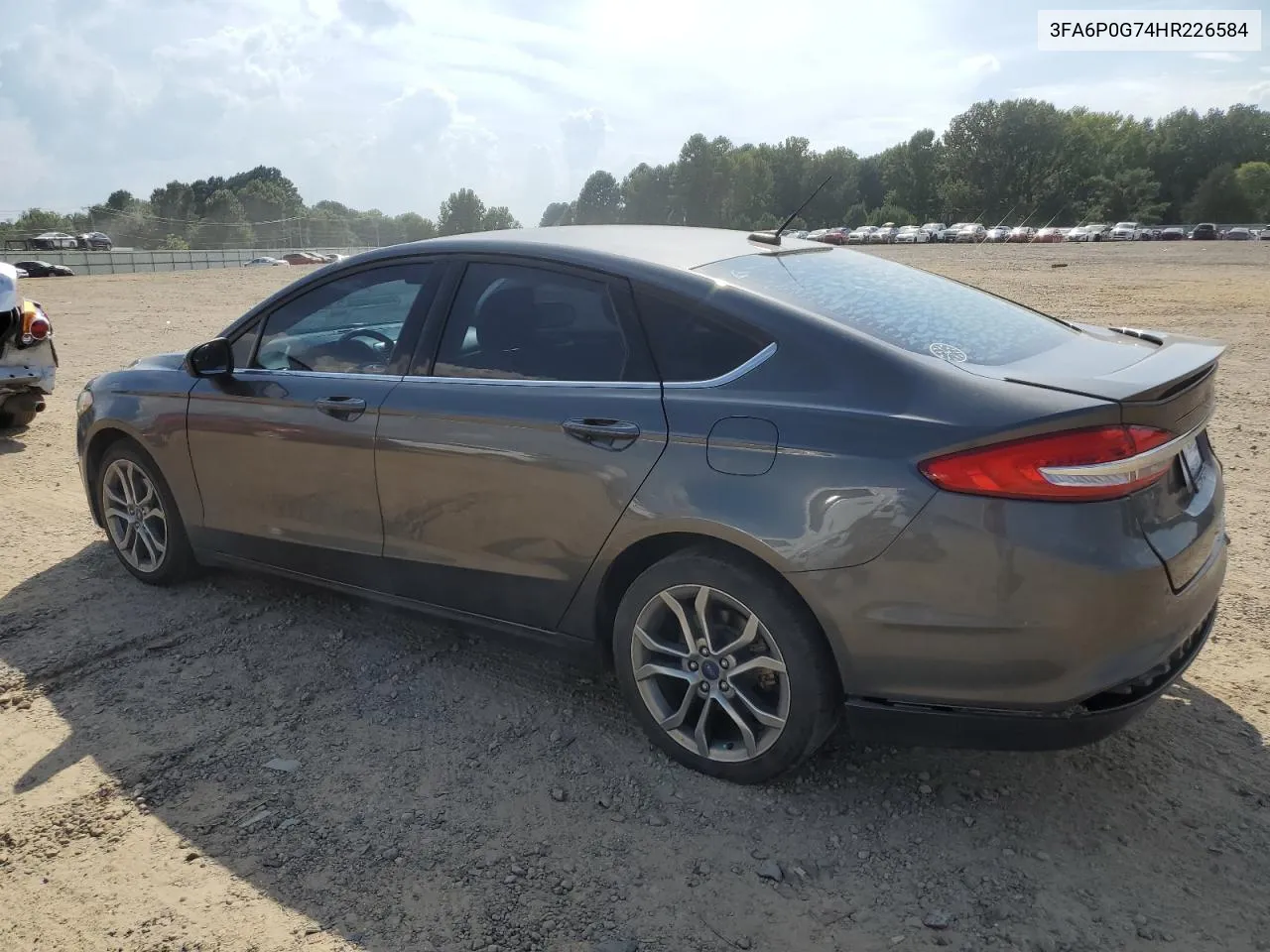 2017 Ford Fusion S VIN: 3FA6P0G74HR226584 Lot: 69579224