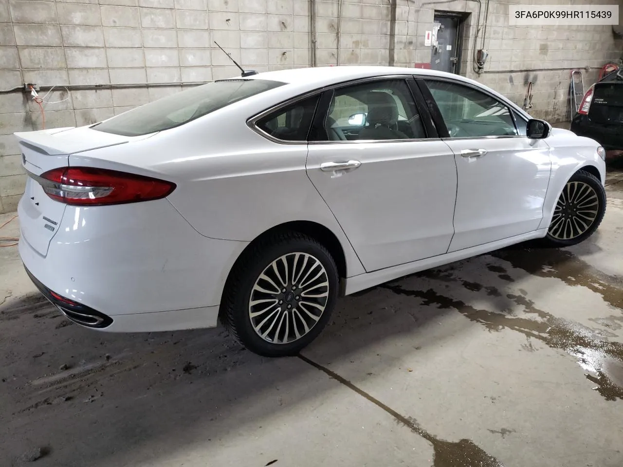 2017 Ford Fusion Titanium VIN: 3FA6P0K99HR115439 Lot: 69675094