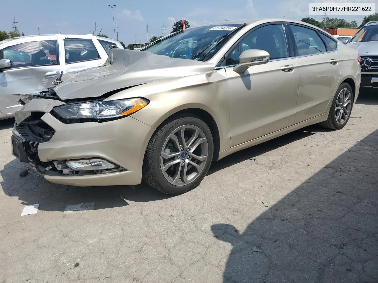 3FA6P0H77HR221622 2017 Ford Fusion Se