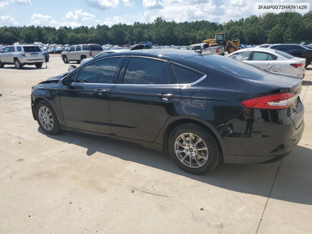 2017 Ford Fusion S VIN: 3FA6P0G72HR391629 Lot: 69785674