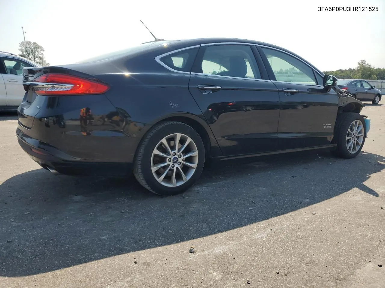 2017 Ford Fusion Se Phev VIN: 3FA6P0PU3HR121525 Lot: 69952264