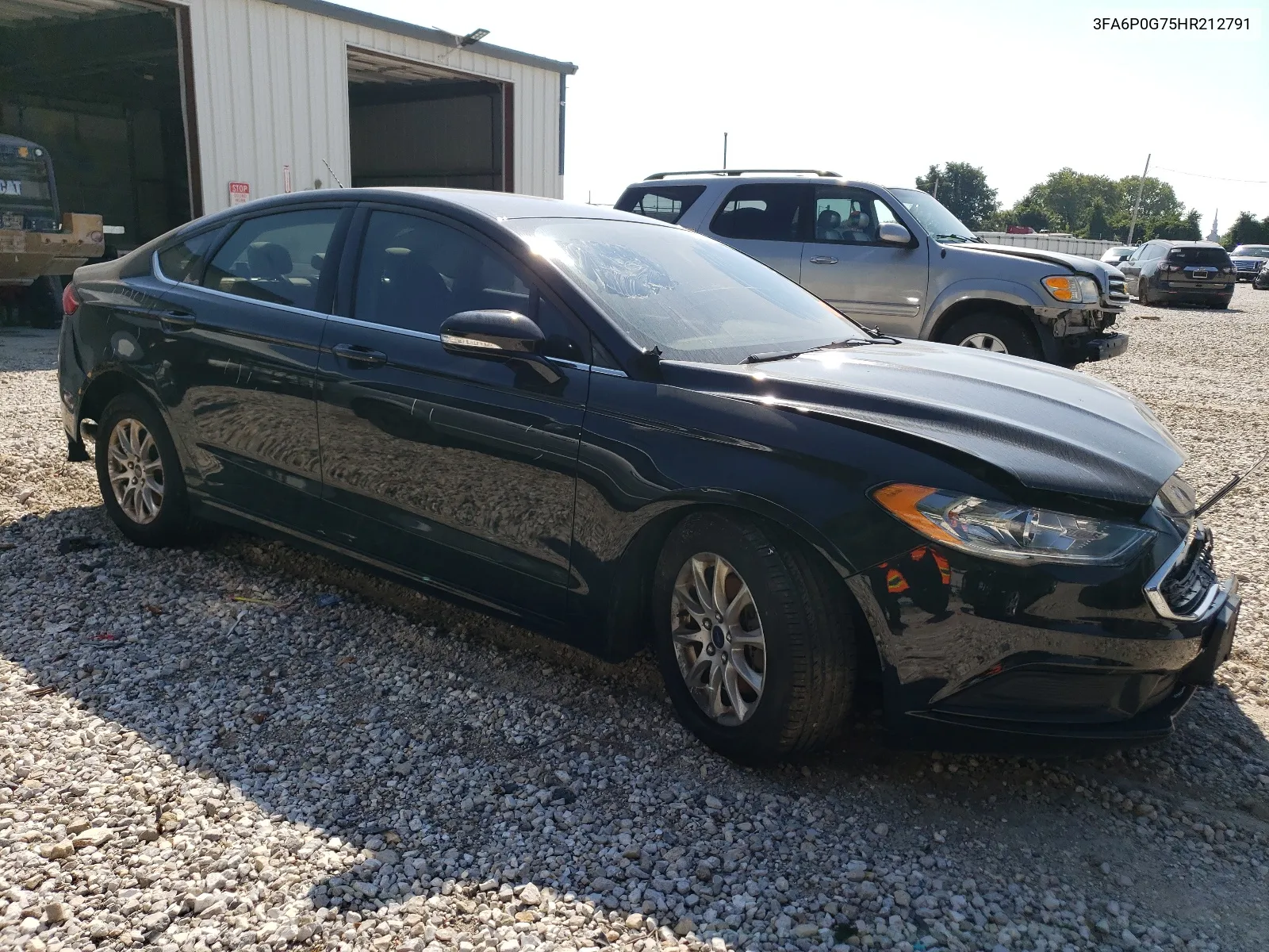 2017 Ford Fusion S VIN: 3FA6P0G75HR212791 Lot: 69969593