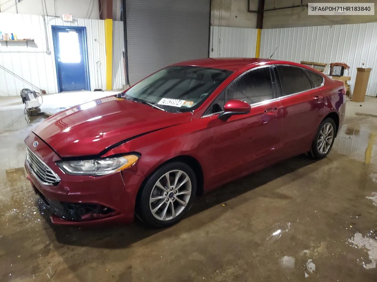 3FA6P0H71HR183840 2017 Ford Fusion Se