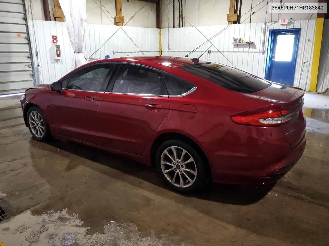 3FA6P0H71HR183840 2017 Ford Fusion Se