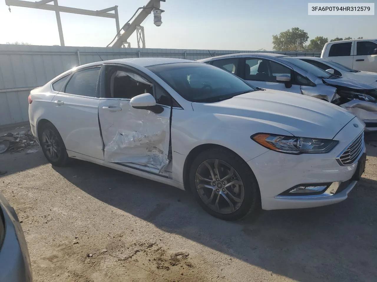 3FA6P0T94HR312579 2017 Ford Fusion Se