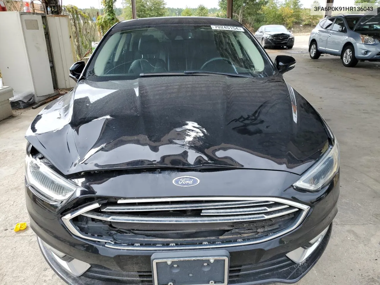 3FA6P0K91HR136043 2017 Ford Fusion Titanium