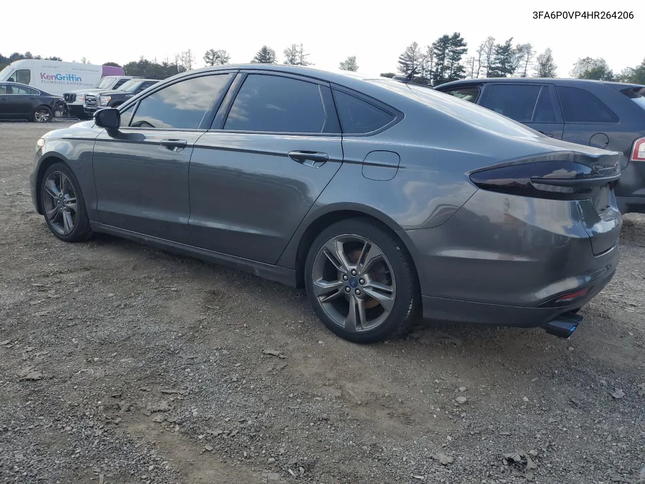 2017 Ford Fusion Sport VIN: 3FA6P0VP4HR264206 Lot: 70298644