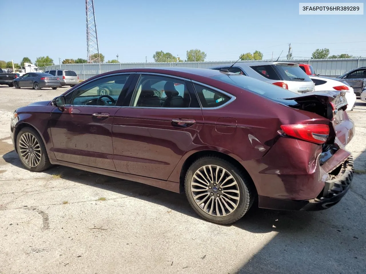 3FA6P0T96HR389289 2017 Ford Fusion Se