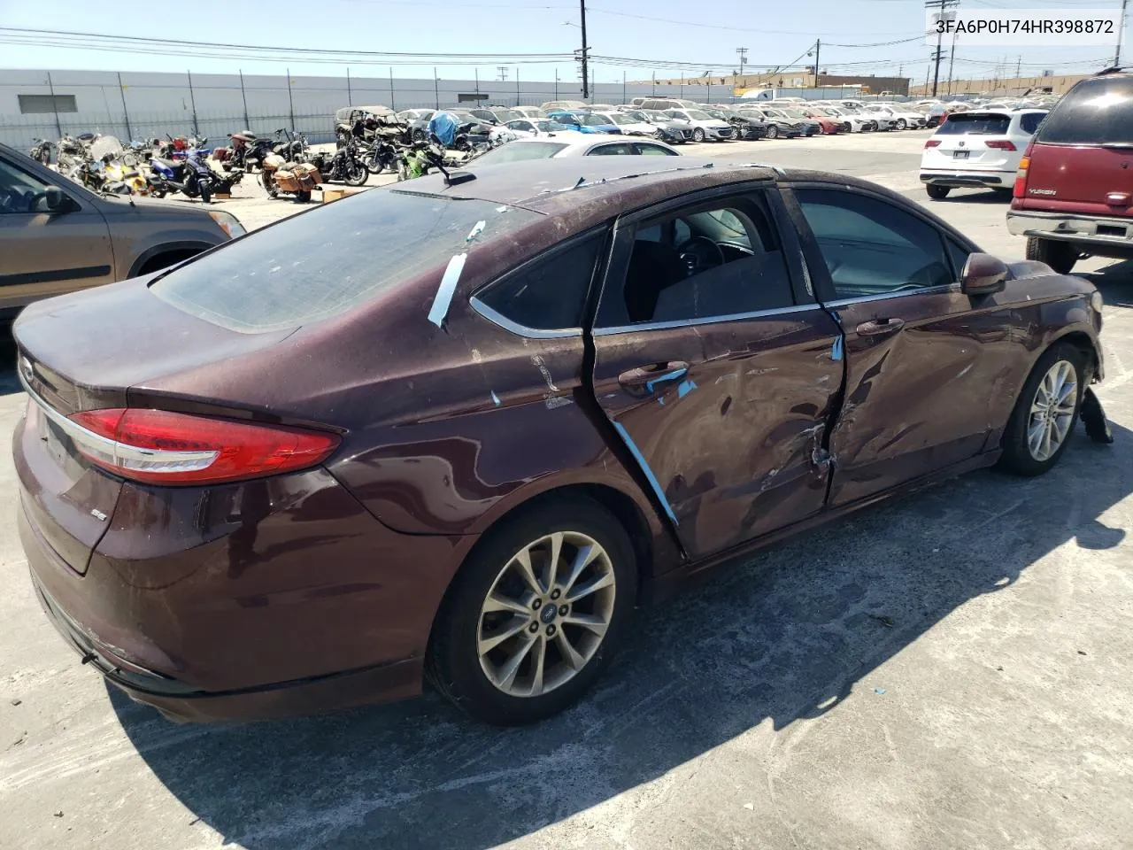 3FA6P0H74HR398872 2017 Ford Fusion Se