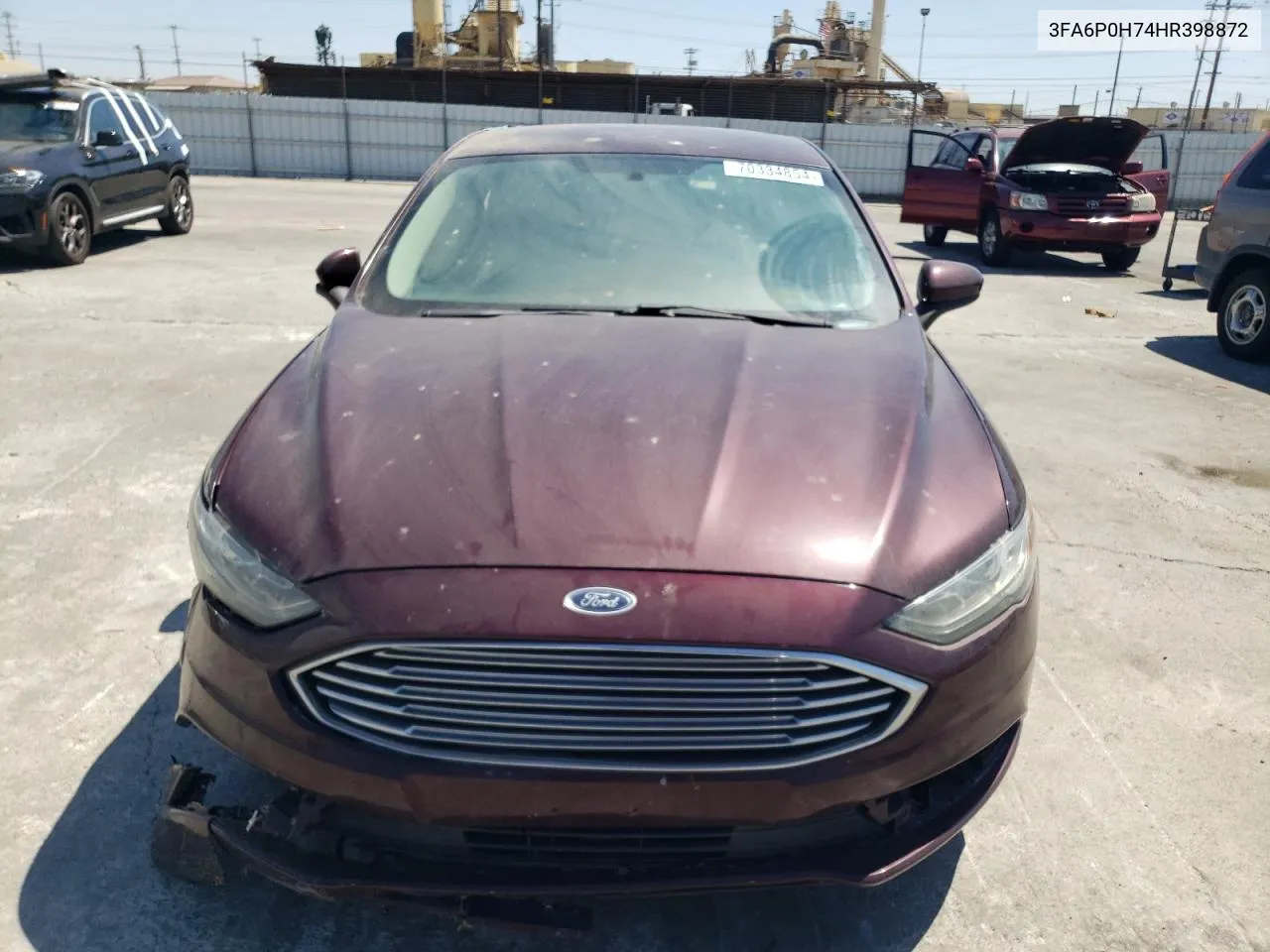 3FA6P0H74HR398872 2017 Ford Fusion Se