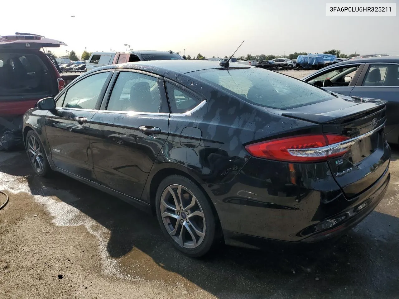 2017 Ford Fusion Se Hybrid VIN: 3FA6P0LU6HR325211 Lot: 70445824