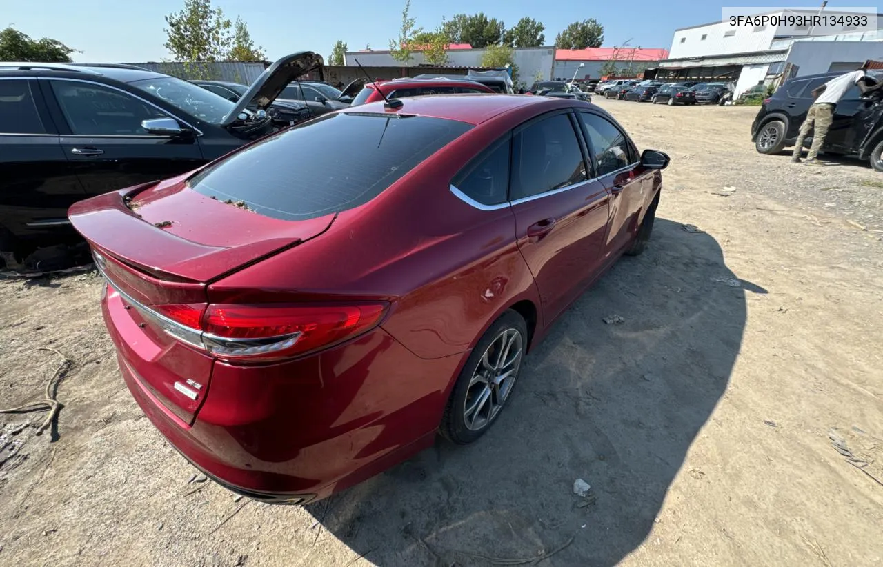 3FA6P0H93HR134933 2017 Ford Fusion Se