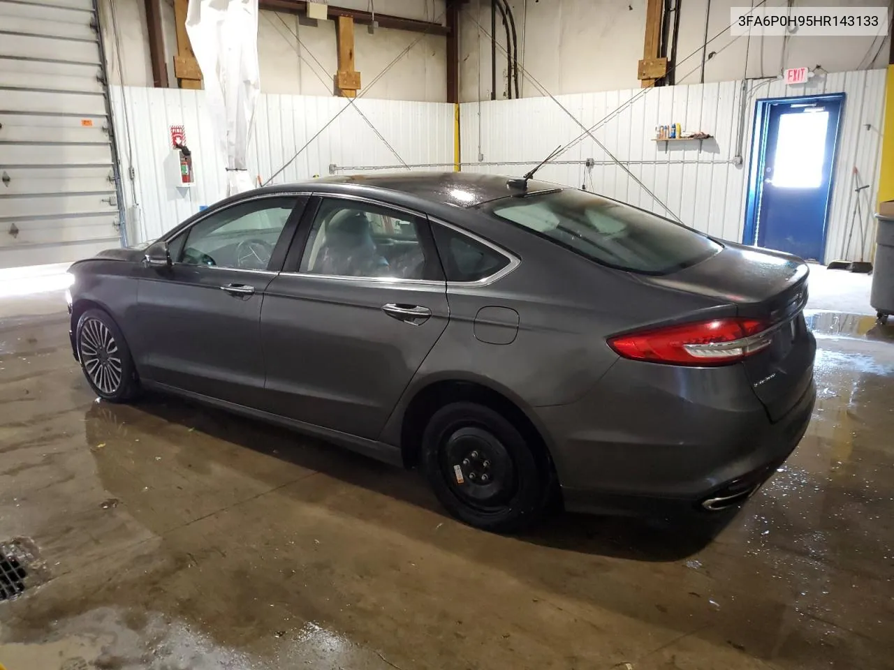 2017 Ford Fusion Se VIN: 3FA6P0H95HR143133 Lot: 70854024